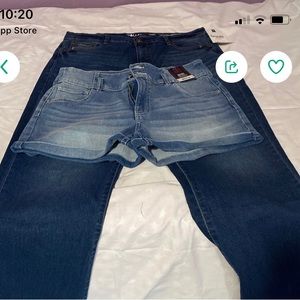 Pants, shorts brand new with tags. 10 each or 18 for both